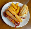 Butcher's Sausage Baguette