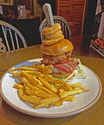 Reine Deer Rooster Burger